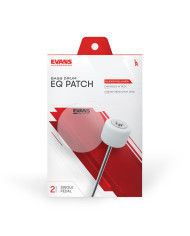 EVANS Patch simple-pédale EVANS EQ, plastique translucide