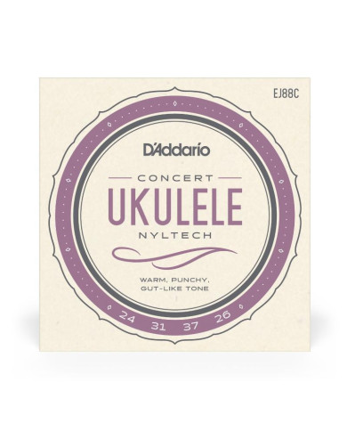 CORDES D'ADDARIO EJ88C - UKULELE CONCERT