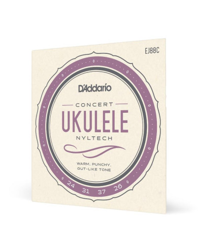CORDES D'ADDARIO EJ88C - UKULELE CONCERT