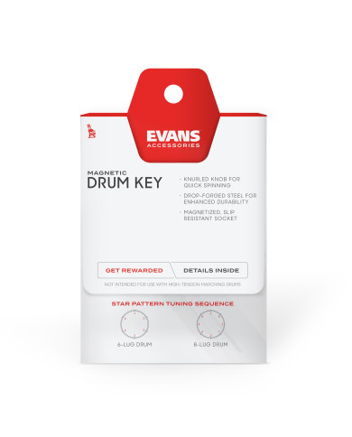EVANS - Clé d'accordage à tête aimantée EVANS