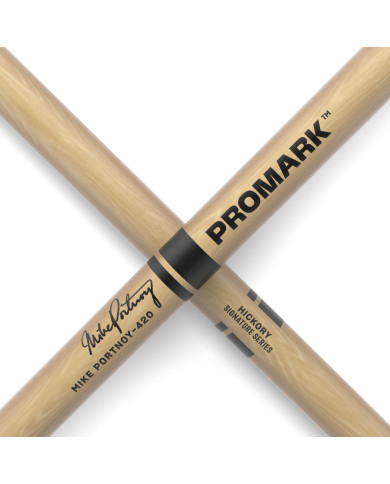 ProMark Baguettes Mike Portnoy par ProMark en Hickory 420, olive en nylon