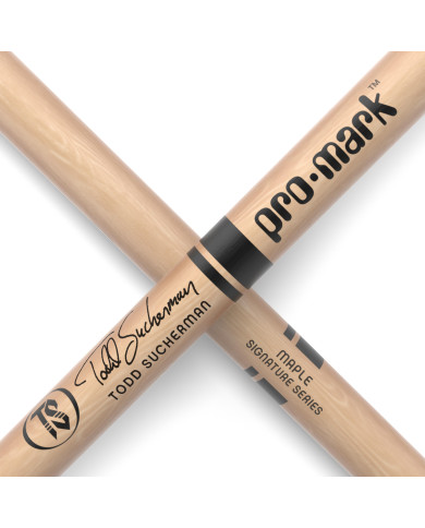 ProMark - Baguettes Todd Sucherma par ProMark en érable SD330, olive en bois