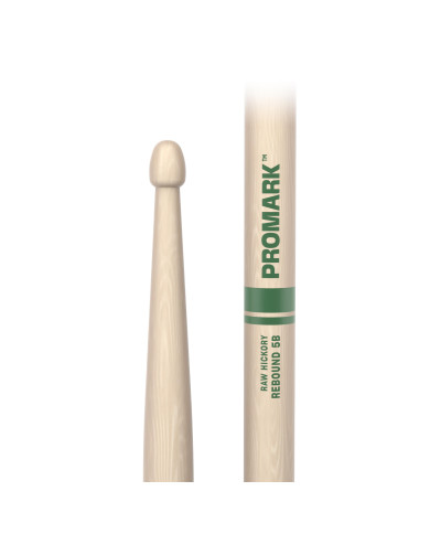 ProMark - Baguettes en hickory avec olive gland ProMark Rebound 5B Raw