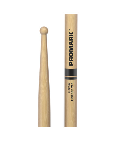 ProMark - Baguettes « Acid Jazz » par ProMark en Hickory 718, olive en bois