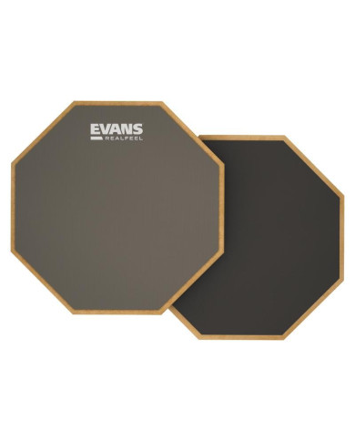 EVANS Pad d'entraînement bi-face RealFeel par EVANS, 6"