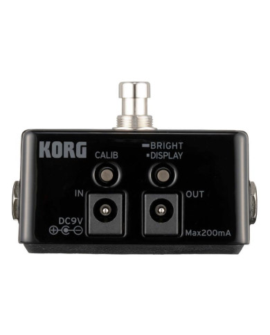 Korg - Pitchblack X Accordeur au format pédale