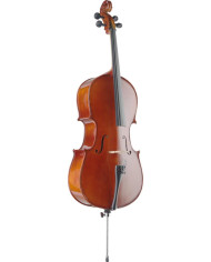 Violoncelle 4/4 en épicéa massif avec housse