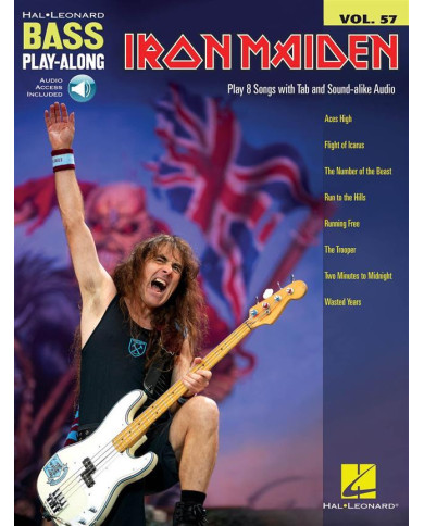 Bass Play Along Vol.57 IRON MAIDEN