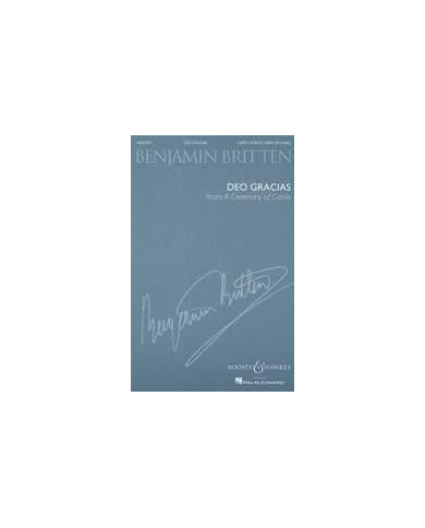 Deo Gracias Op. 28, 10 BRITTEN BENJAMIN