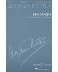 Deo Gracias Op. 28, 10 BRITTEN BENJAMIN