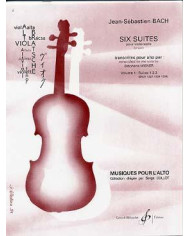 6 Suites Pour Alto – Suites 1.2.3. – Vol.1 BACH JOHANN SEBASTIAN