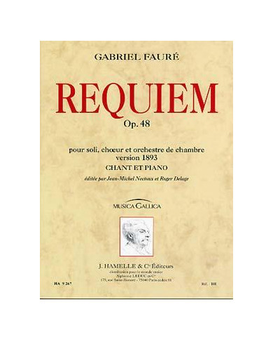 Requiem Op. 48 Version 1893 FAURE GABRIEL