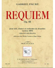 Requiem Op. 48 Version 1893 FAURE GABRIEL