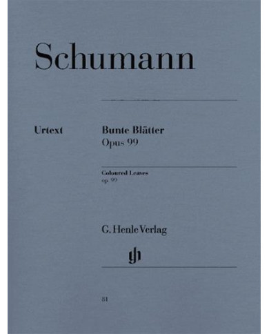 Coloured Leaves (Bunte Blätter) Op. 99 SCHUMANN ROBERT