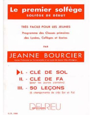 Premier Solfège Vol.1 – Clé De Sol BOURCIER JEANNE