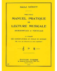 Nouveau Manuel Pratique De Lecture Musicale MERIOT MICHEL