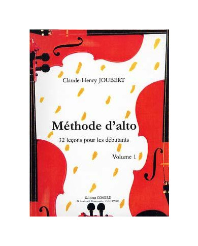 Méthode Vol.1 : 32 Leçons Débutants JOUBERT CLAUDE-HENRY