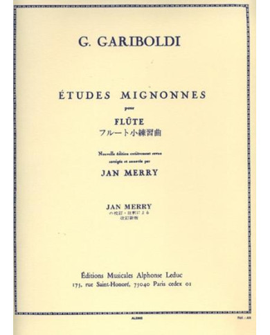 Etudes Mignonnes Op. 131 GARIBOLDI GIUSEPPE