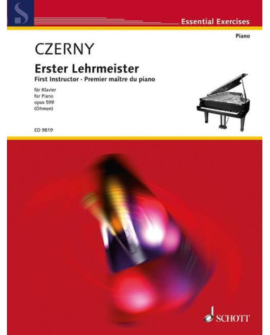 First Instructor Of The Piano Op. 599 CZERNY KARL