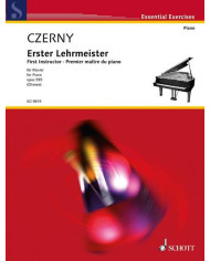 First Instructor Of The Piano Op. 599 CZERNY KARL