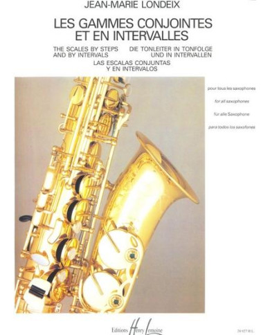 Gammes Conjointes Et En Intervalles LONDEIX JEAN-MARIE