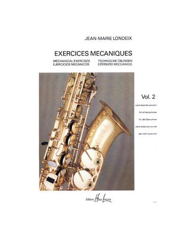 Exercices Mécaniques Vol.2 LONDEIX JEAN-MARIE