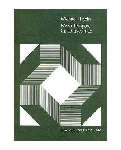 Missa Tempore Quadragesimae HAYDN JOHANN MICHAEL