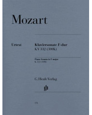 Piano Sonata F Major K. 332 (300K) MOZART WOLFGANG AMADEUS