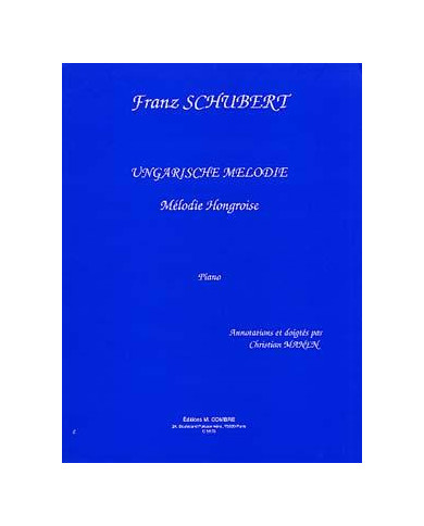 Ungarische Melodie SCHUBERT FRANZ