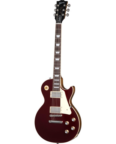 Gibson Les Paul Standard 60s Plain Top Sparkling Burgundy Top - Guitare électrique
