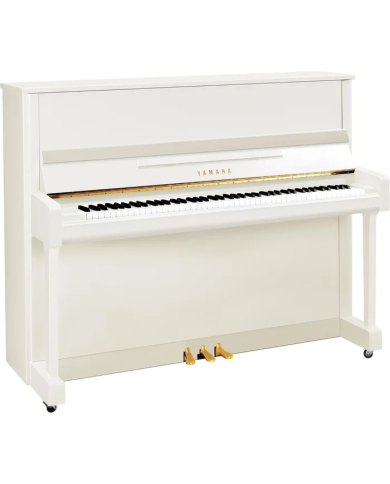 Yamaha - Piano Droit B3 PWH - Blanc Brillant