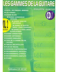 Gammes Guitare Vol.2 Cd’s GANTER PHILIPPE