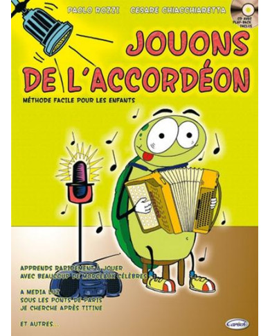 Jouons De L’Accordeon+Cd ROZZI CHIACCHIERETTA