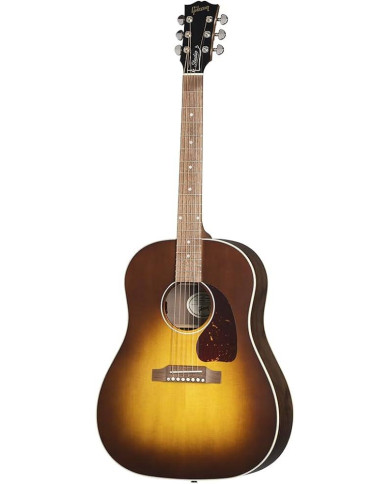 GIBSON J-45 STUDIO Walnut Satin Walnut Burst - Guitare Electro-Acoustique