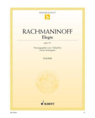 Elegie Op. 3/1 RACHMANINOV SERGEI