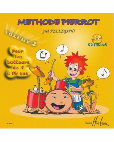 Méthode Pierrot Vol.2 PELLEGRINI JOEL