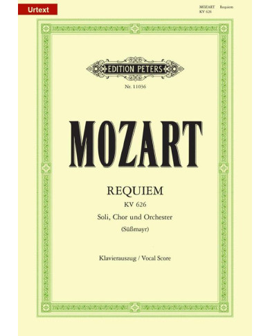 Requiem K626 MOZART WOLFGANG AMADEUS