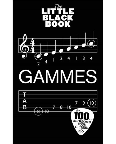 Little Black Songbook : Gammes – French Edition