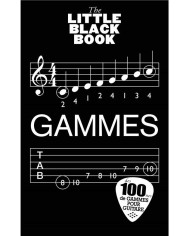 Little Black Songbook : Gammes – French Edition