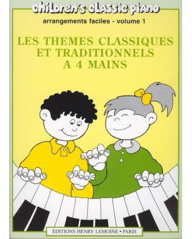 Les Thèmes Classiques Et Traditionnels A 4 Mains Vol.1 HEUMANN HANS-GUNTER