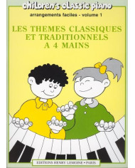 Les Thèmes Classiques Et Traditionnels A 4 Mains Vol.1 HEUMANN HANS-GUNTER