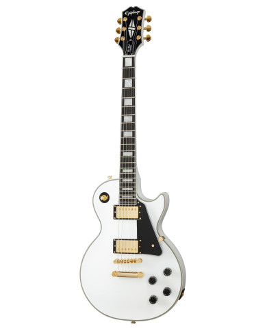 EPIPHONE LES PAUL CUSTOM Alpine White - Guitare électrique