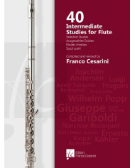 40 Intermediate Studies for Flute