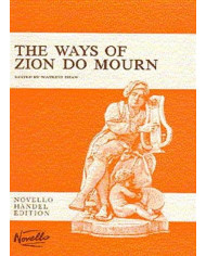 Ways Of Zion Do Mourn Vocal Score HAENDEL GEORG FRIEDRICH