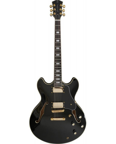 SIRE LARRY-CARLTON H7 BK HOLLOW BODY - Guitare électrique