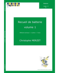 Recueil De Batterie, Vol.1 MERZET CHRISTOPHE