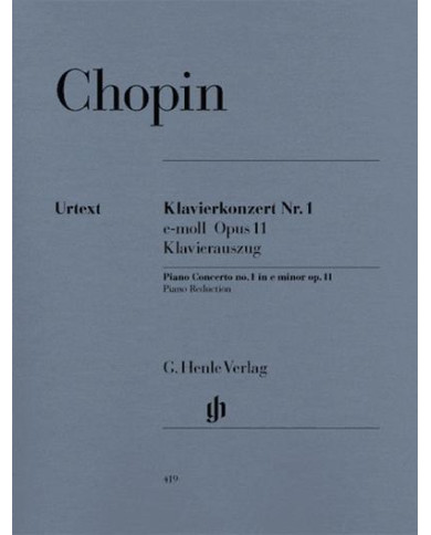 Concerto For Piano And Orchestra 1 E Minor Op. 11 CHOPIN FREDERIC