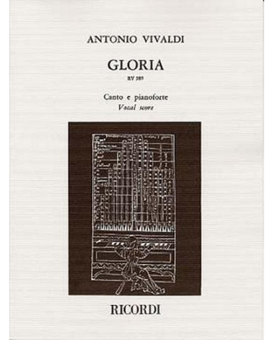 Gloria Per 2 Sop E Contr 4 Voci Miste E Orch Rv 589 VIVALDI ANTONIO