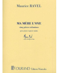 Ma Mere L’Oye Piano 4 Mains RAVEL MAURICE