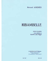 Ribambelle 10 Pieces Faciles Pour Harpe Ou Harpe Celtique ANDRES BERNARD